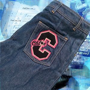 RARE Vintage Chloé patch Jeans by Stella McCartney